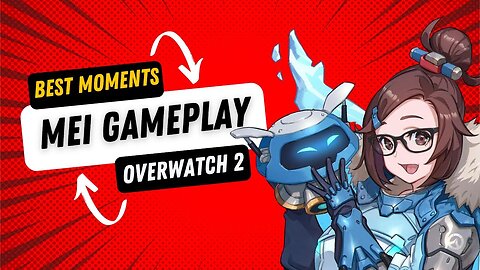 (1 Hour) Best Moments Mei Gameplay, Overwatch 2, No Commentary