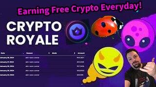Playing Crypto Royale / Earning Free Crypto Every Day!