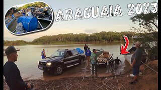 RIO ARAGUAIA - GO 2ºEP; Construindo um RANCHO com muita pescaria e lazer, Rio Araguaia Aruanã 2023