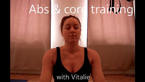 Conscious Abs & core training 20 min