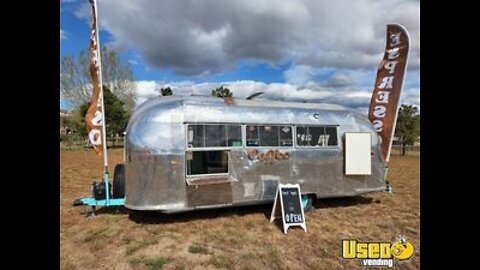 Vintage 1964 Airstream Flying Cloud 7' x 20' Coffee Trailer | Retro Mobile Cafe for Sale in Oregon