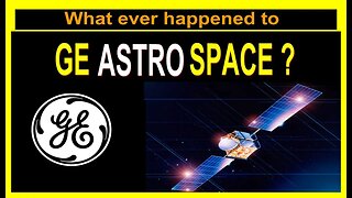 1990 GE ASTRO SPACE Promo Film (Lockheed Martin Aerospace, Spy Satellites, RCA Defense NASA Space)