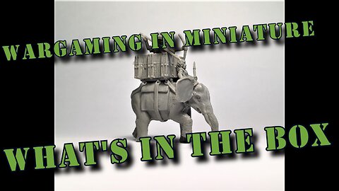 🔴 What's in the Box ☺ Plastic Soldier Company 15mm Ultracast Carthaginian Elephants