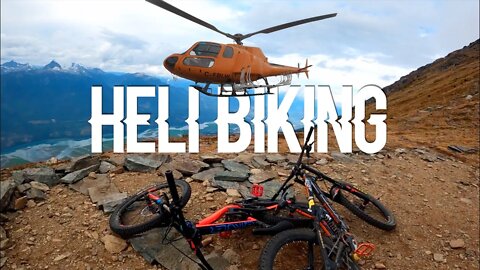 HELI BIKING Pt1! Climbing Mt.Cartier Revelstoke BC | Destination STOKE EP X Mountain Biking