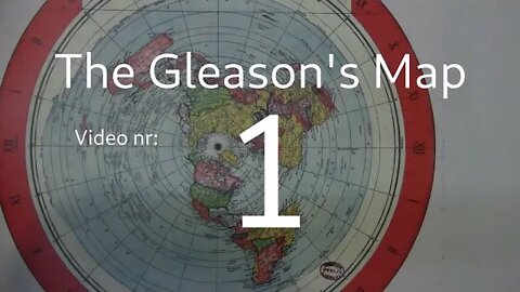The Gleason's Map 1892 The Masterpiece of a Genius Flat Earth