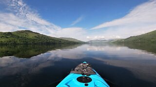 Kayaking on Loch Earn