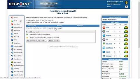 Protector 45 0 Easily Block Ports in or out