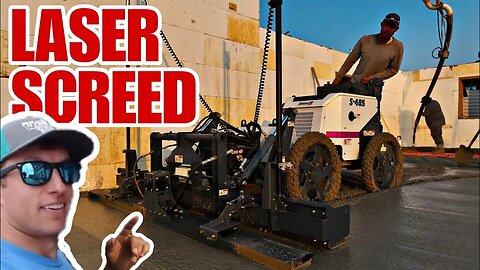 HIGH TECH CONCRETE MACHINE!! - Farm Home Part 5