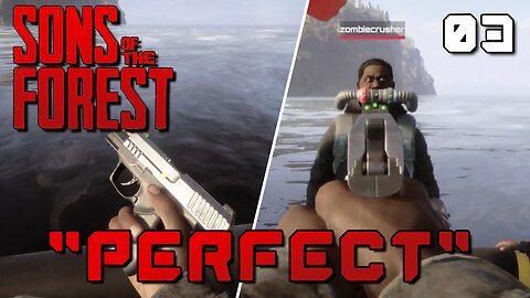 "The PERFECT SHOT" | Sons of the Forest Ep. 3 w/ ZombieCrusher