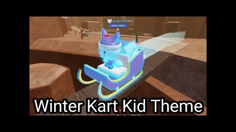 ROBLOX Tower Heroes - Winter Kart Kid Theme Song!