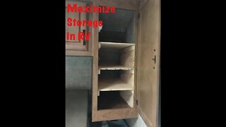 Maximizing RV Storage Space - Get More Space Out of Your Closet and Storage