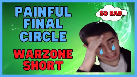 This Was Painful To Watch... | CoD Warzone Shorts #shorts