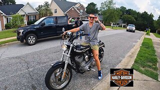 Riding My First HARLEY!!!