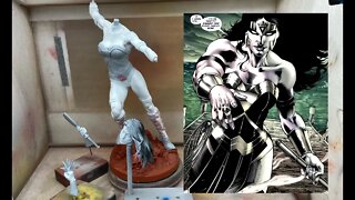 VinceVellCUSTOMS Live Stream - Mottling Black Lantern Wonder Woman