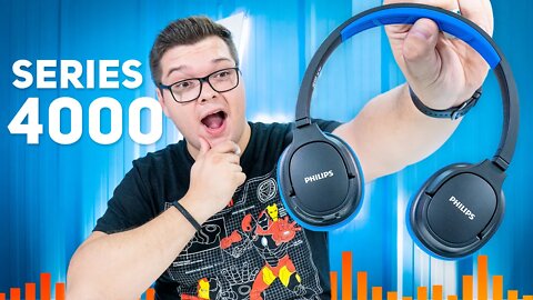 Headphone Philips Series 4000 | FEITO PARA ESPORTES!