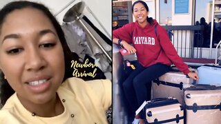 Kimora Lee Simmons Daughter Aoki Shows Harvard Dorm Room! 👩🏽‍🎓