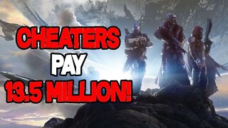 Destiny 2 Cheat Provider To pay Bungie 13.5 Million Dollars