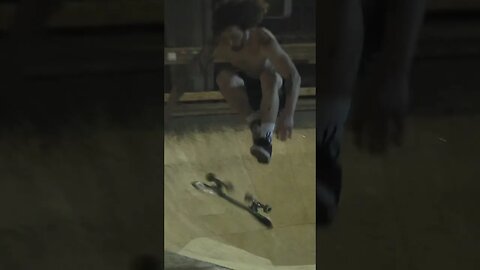 Eli stompin tre and heel flips at the wherehouse @eliarroyo444 #skateboarding #skateboard #skate