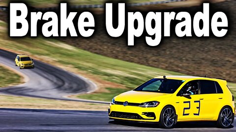Brake Upgrade for Tracking a 2019 Volkswagen Golf R at VIR
