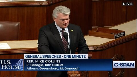 Rep. Mike Collins Floor Speech on H.R. 3935, the FAA Reauthorization Bill
