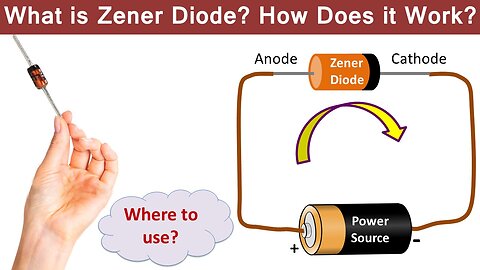 What is a Zener Diode? How Does it Work? Where to Use? ( Zener Diode Tutorial)