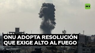 La Asamblea General de la ONU aprueba una resolución sobre Gaza