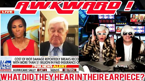 Fox News Shuts Down Newt Gingrich 4 Linking George Soros-What did they hear in their earpiece? SPOOF