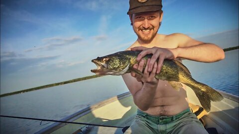 Catching my First Pickerel / Walleye!