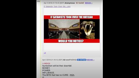 Q for Anons reveals Vatican Rothschild Reptilian Connection behind the Deep State - ExoPolitics