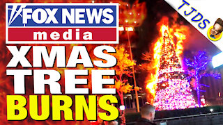 Fox News’ Xmas Tree Burns, Host Craps on Homeless