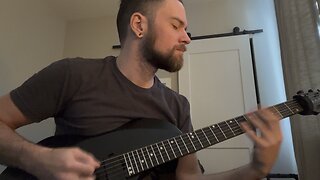 Djent metalcore riff idea