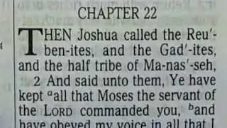 Joshua: Chapters 22-24