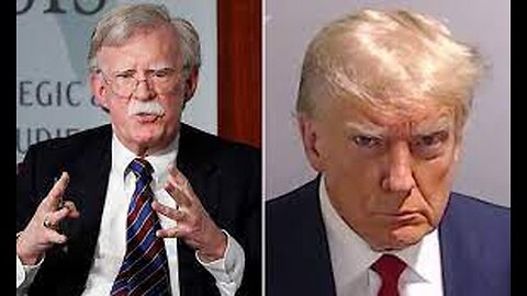 Bolton on Trump booking photo: 'He looks like a thug'