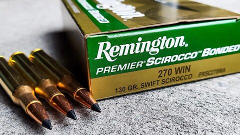 .270 Win - Remington Premier Scirocco Bonded