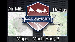 Make 150 Air Mile Radius Maps LIKE A BOSS!! Map Your Locations For Short Haul Operations. So EASY!!