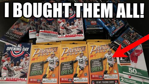 What did we find while OPENING PACKS OF SPORTS CARDS? BOX BREAK!!