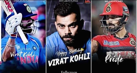 Virat Kohli best batting vedio