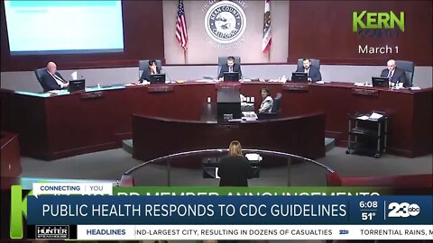Kern County Public Health responds to CDC mask guidelines
