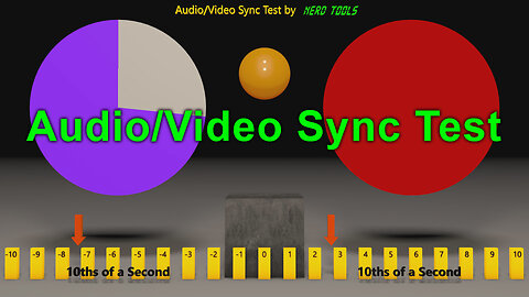Audio/Video Sync Test