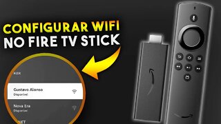 Como CONFIGURAR WIFI no FIRE TV STICK da AMAZON