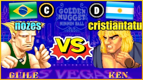 Street Fighter II': Champion Edition (nozes Vs. cristiantatu) [Brazil Vs. Argentina]