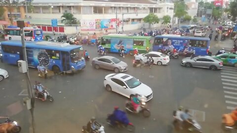 Saigon Traffic #hochiminh