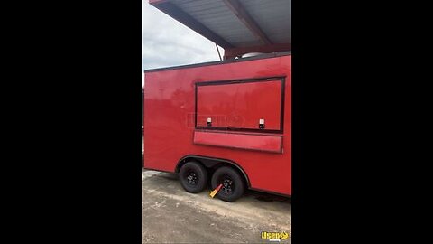 2022 8.5' x 16' Diamond Cargo Kitchen Food Trailer | Mobile Food Unit for Sale in Georgia