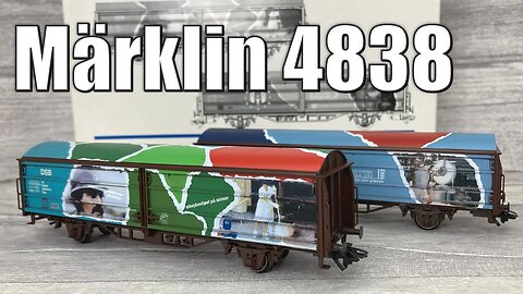 MARKLIN 4838 "World of Work" Wagon Set DSB Arbejdsmiljø - Unboxing & Review | HO Scale Märklin