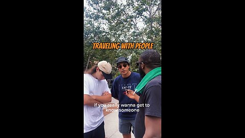 Traveling With People #dayodman #motivation #eeyayyahh #motivationalspeaker #positivity