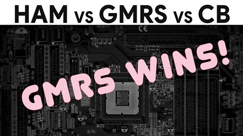 Whats The Difference Between HAM and GMRS? GMRS VS HAM VS CB Radio - Why GMRS Is Better Than HAM