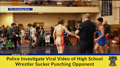 Police Investigate Viral Video of High School Wrestler Sucker Punching Opponent