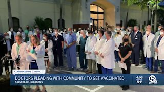 Dozens of Palm Beach County doctors urge community to get COVID-19 vaccine