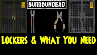 🟢 SurrounDead 🟢 Lockers 🦯 How To Open 🦯 Tools You Need