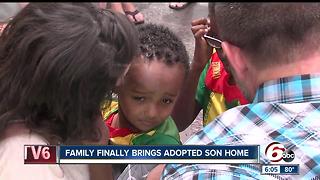 Anderson family finally brings adopted son home from Ethiopia